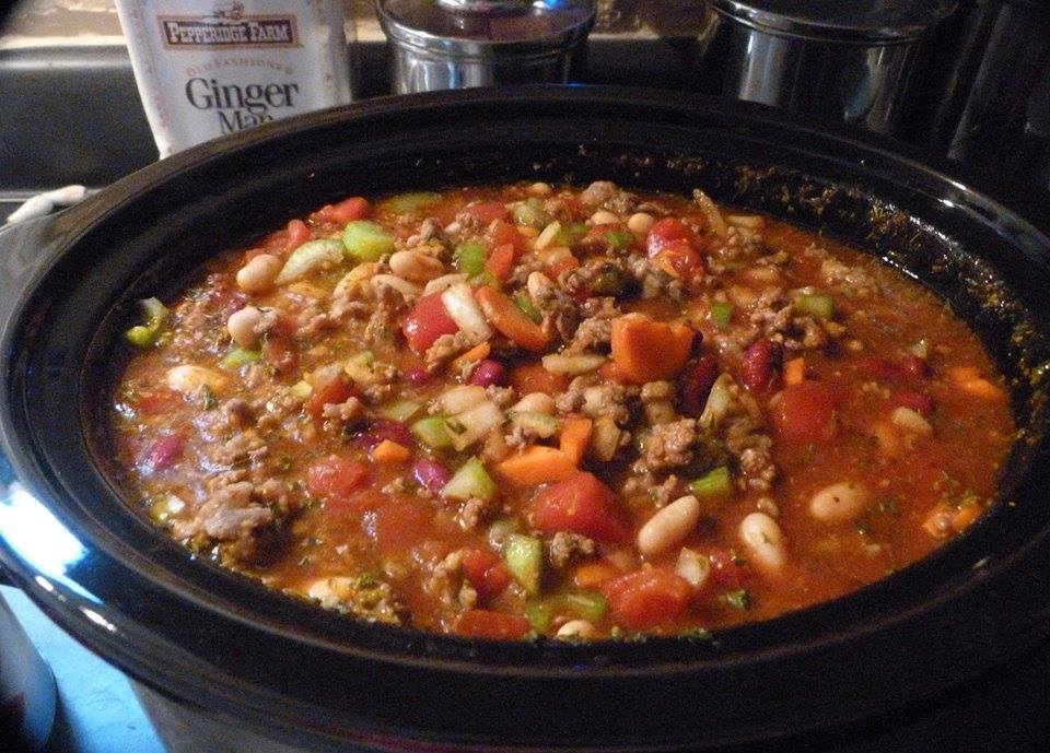 Olive Garden Pasta E Fagioli Soup In A Crock Pot Copycat Get